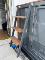 Fabrication d'une piscine container sur-mesure sur un toit terrasse près de Lyon